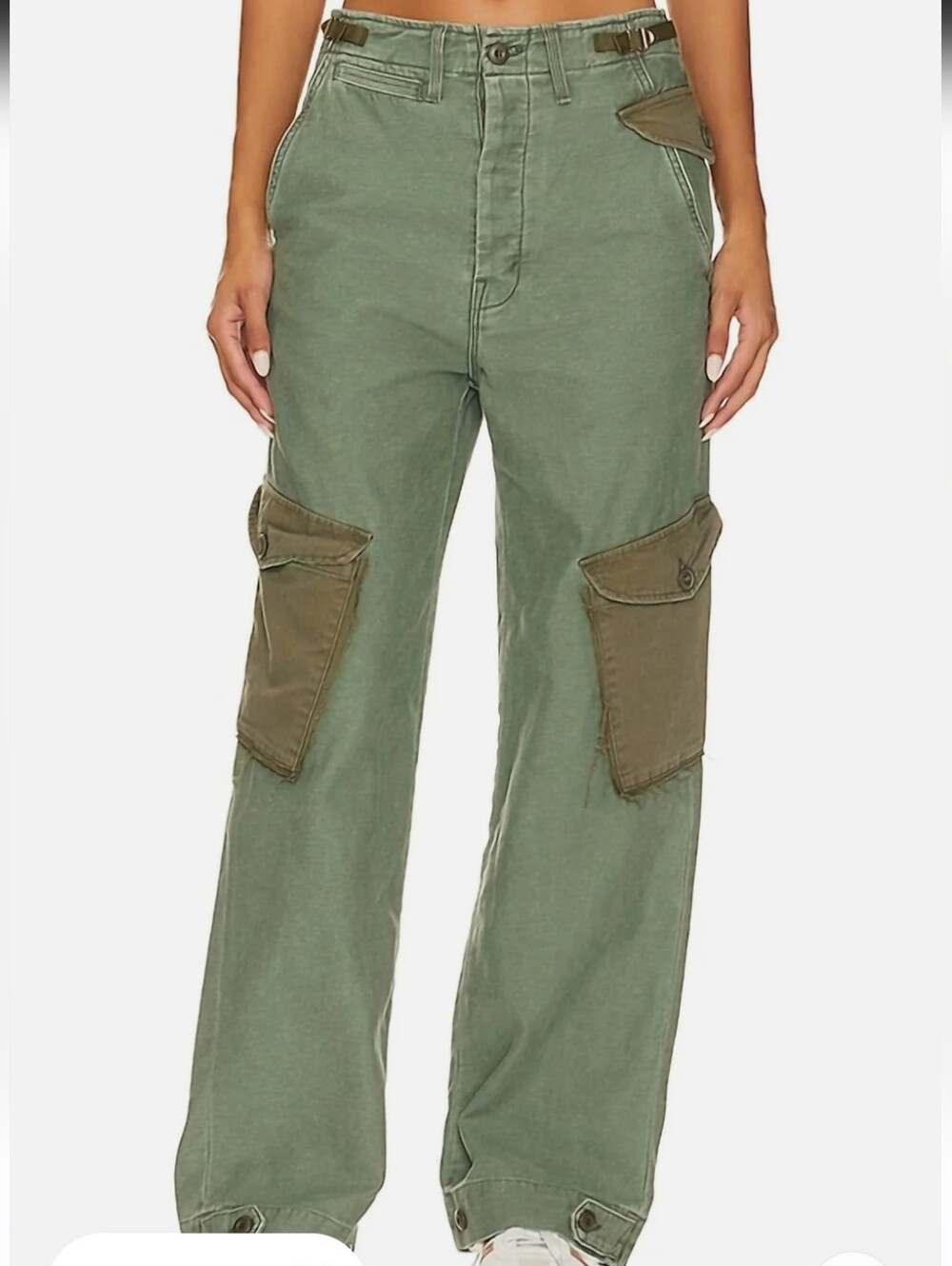 The G.I. Jane Greaser Nerdy Straight-leg Trousers